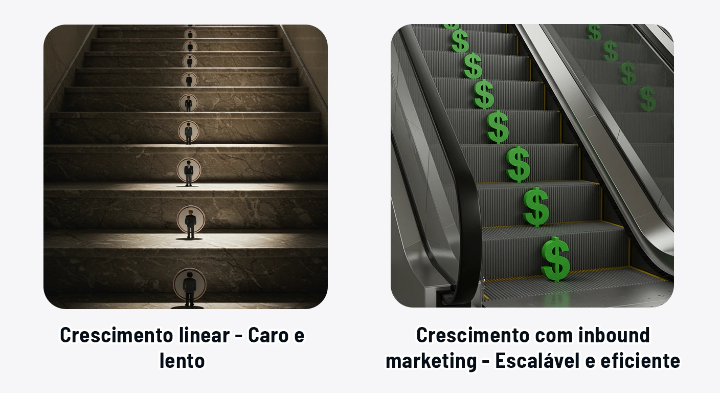 Crescimentos diferentes Crescimentos diferentes
